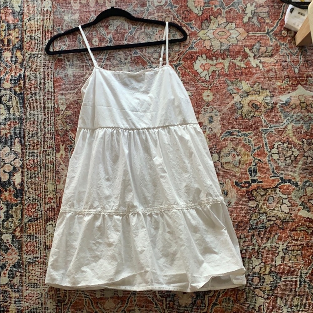 White summer dress